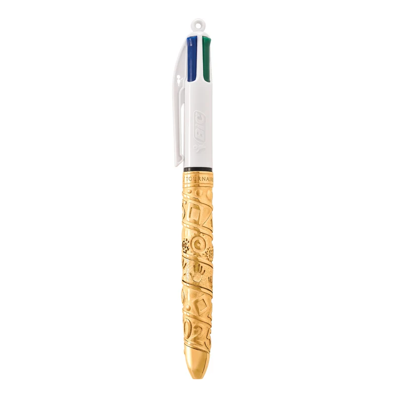 Bic 4 couleurs "bic x obut x tournaire" jaune