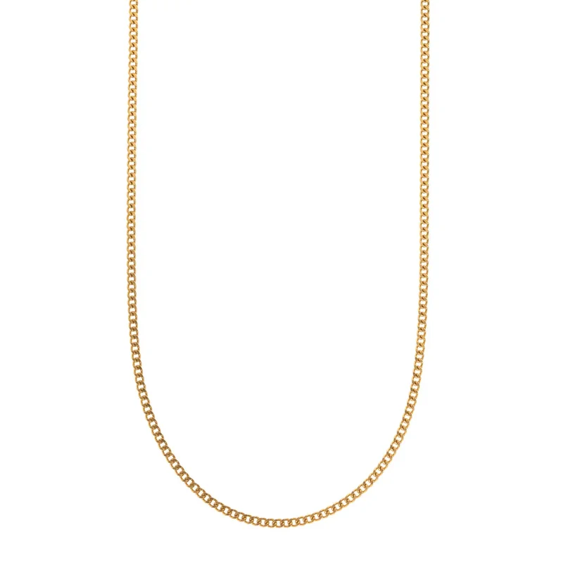 Sam - Collier Chaîne Fine Basic Acier Inoxydable