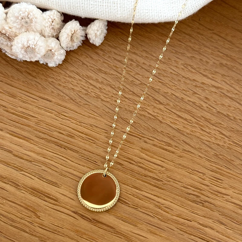 Collier "Loeva" acier
