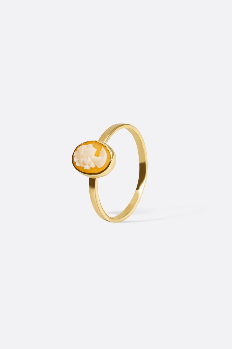 BAGUE ANDREE CAMÉE