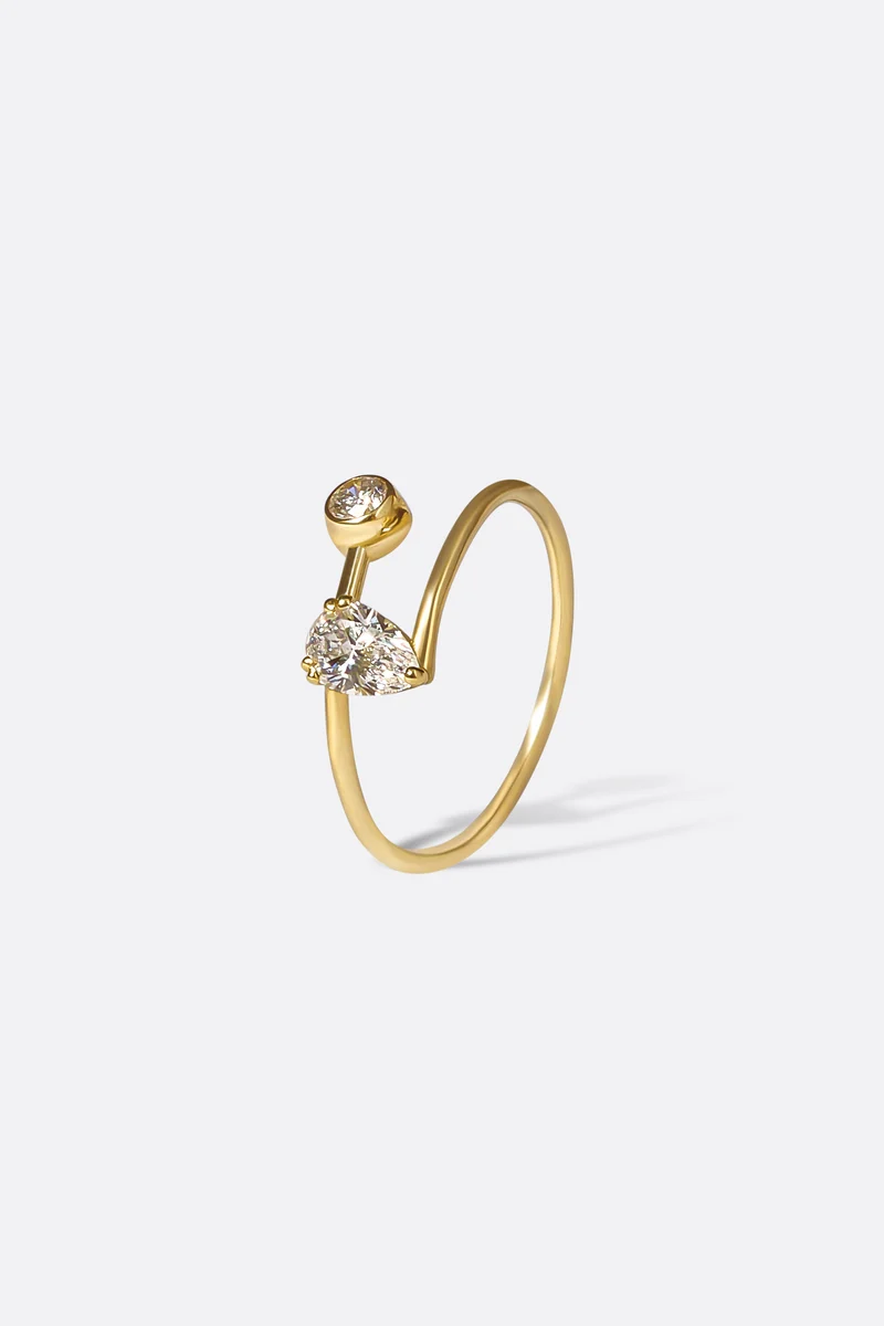 BAGUE AINA DIAMANTS
