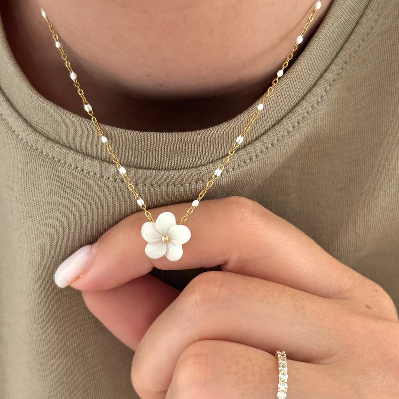 Collier "Katell" acier