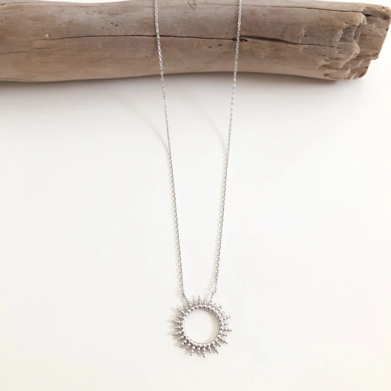 Collier "Louce" argent