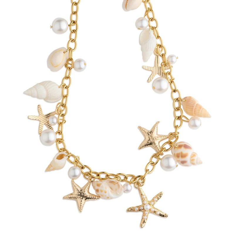 Nora - Collier Pendentif Coquillage