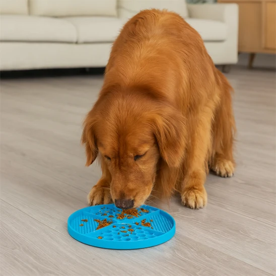 Tapis de léchage chien – Accessoire anti-stress et alimentation lente