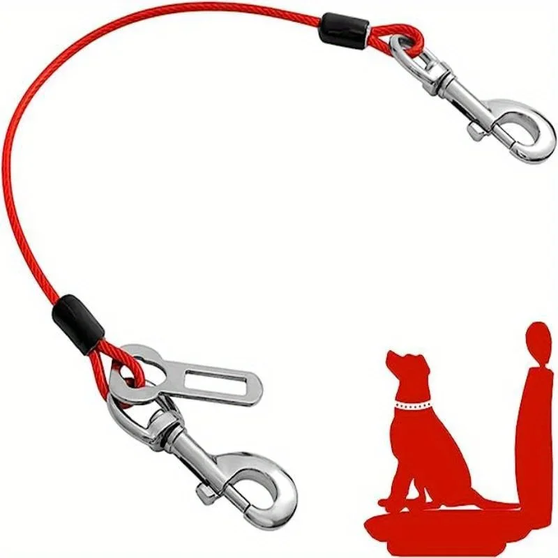 Ceinture de sécurité pour chien – Anti-morsure et réglable