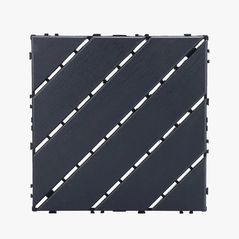 Dalle sol exterieur clipsable plastique impermeable 30x30cm