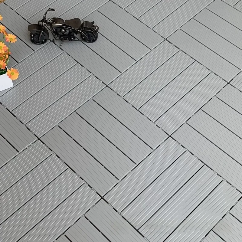Lames pvc emboitables effet bois exterieure 30 cm