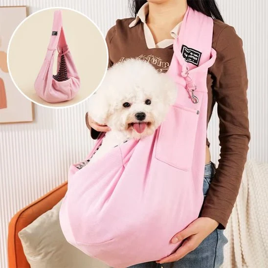 Sac Bandoulière pour Chien et Chiot – Transport Confortable < 7,5 kg