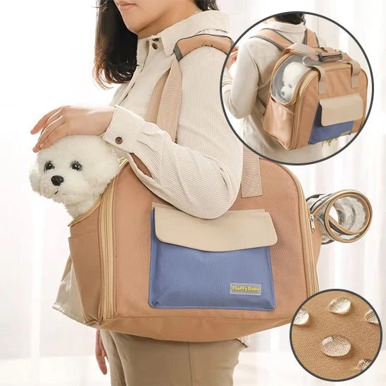 Sac de Transport pour Petit Chien – Multifonction, Léger et Respirant (< 4 kg)