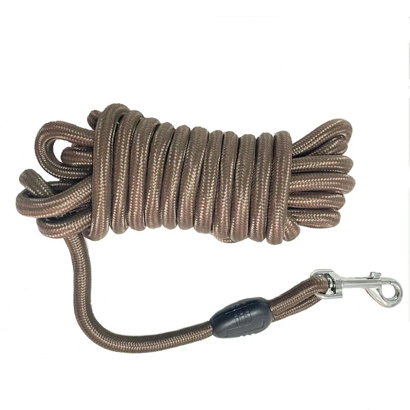 Longe dressage chien – Laisse longue 5M, 10M, 15M en nylon