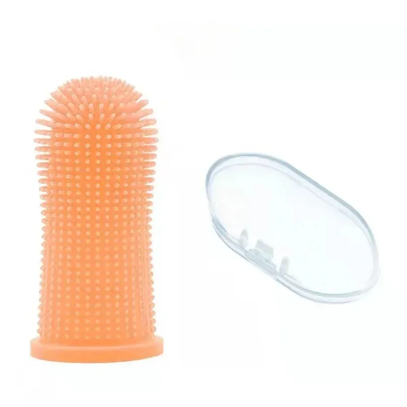 Brosse à dents pour chien en silicone – Nettoyage 360° facile et sans stress