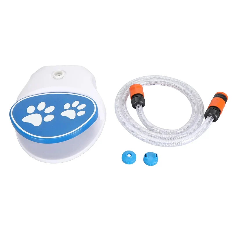 Abreuvoir pour chien à pédale – Fontaine extérieure avec tuyau