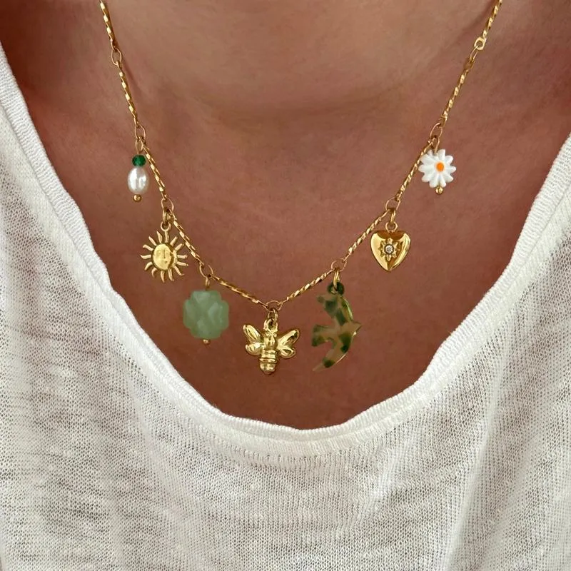 Collier "Lisboa" acier