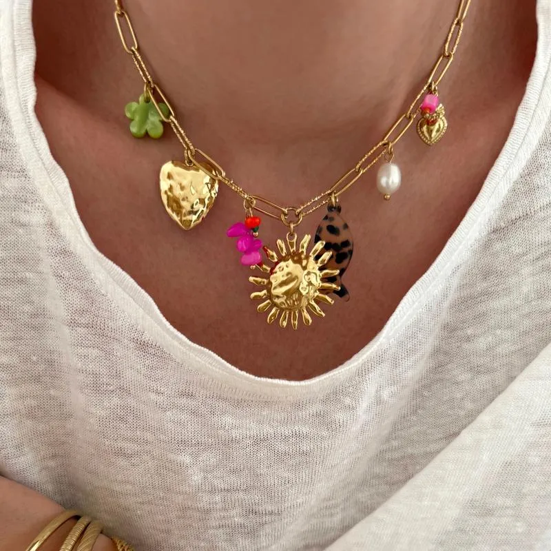 Collier "Janeiro" acier