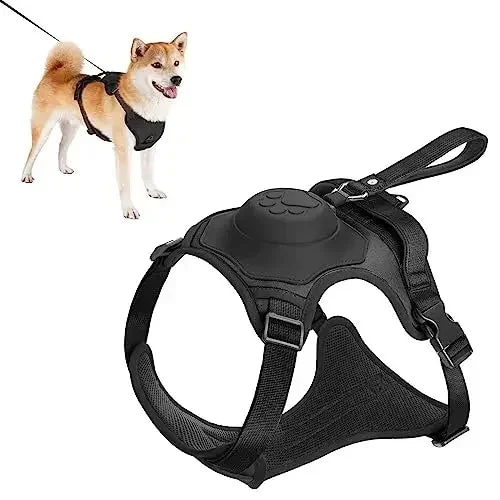 Harnais pour Chien avec Laisse Intégrée Rétractable – Anti-Choc & Ajustable