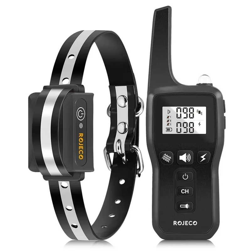 Collier de Dressage ROJECO PD529 – Télécommande 1000m & Modes Réglables | Noble Truffe