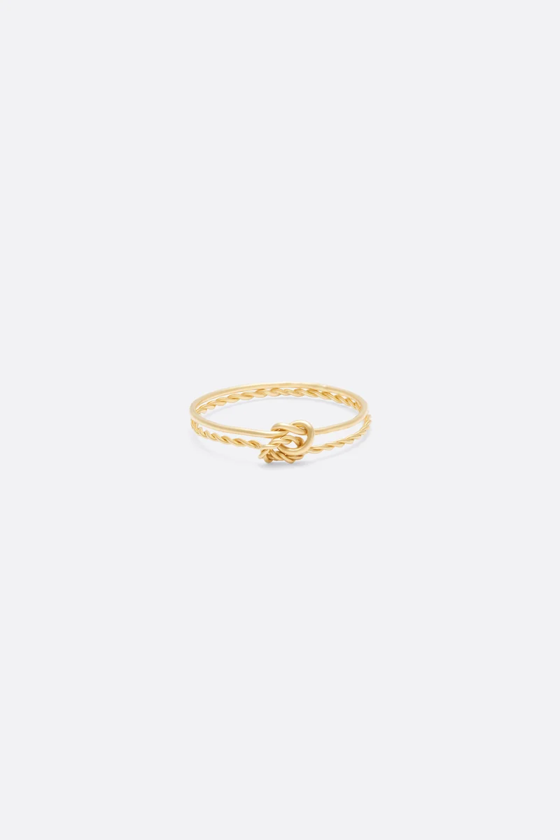 BAGUE SACHA TORSADEE