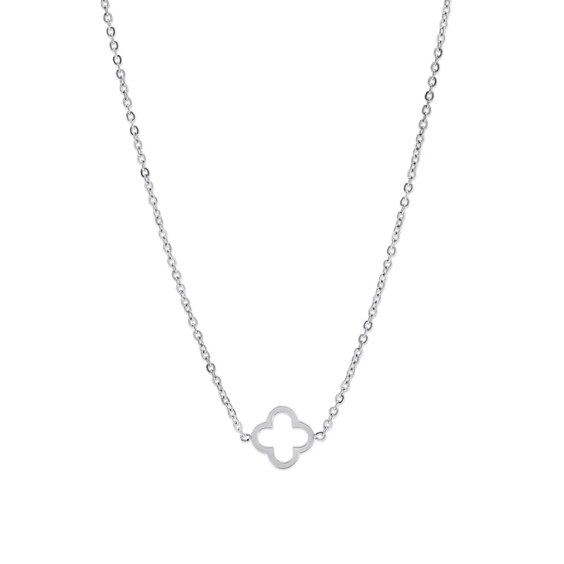 Tui - Collier Trèfle Acier Inoxydable