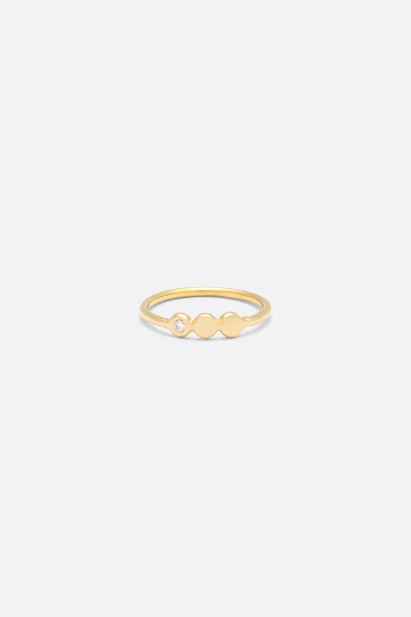 BAGUE PRINCESSE UN DIAMANT