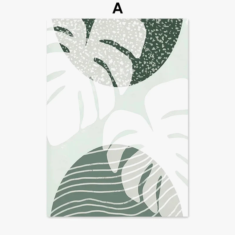 affiches géométriques art mural pour décoration moderne