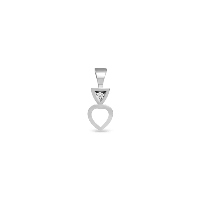 Pendentif Cupidon diamant en or
