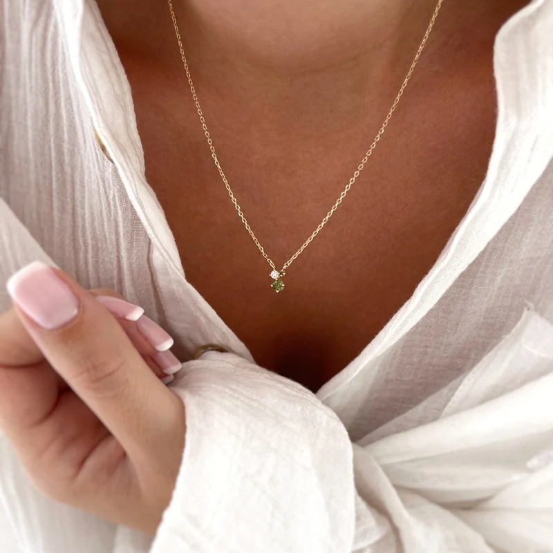Collier "Viana" plaqué or