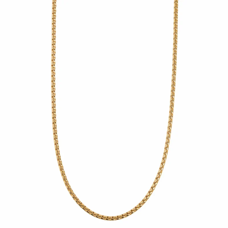 Nori - Collier chaîne à maillons en acier inoxydable