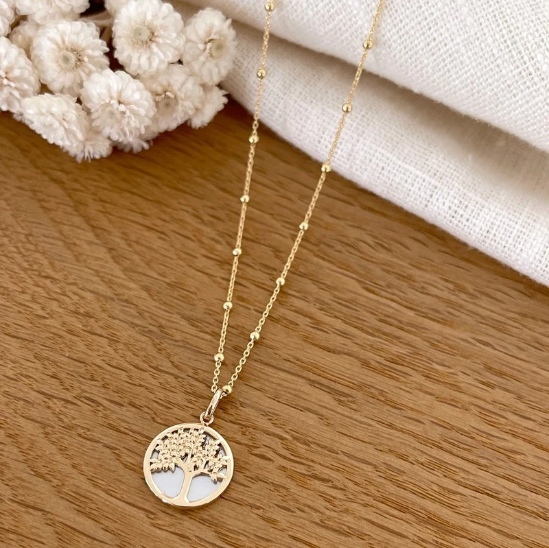 Collier "Vitali" plaqué or