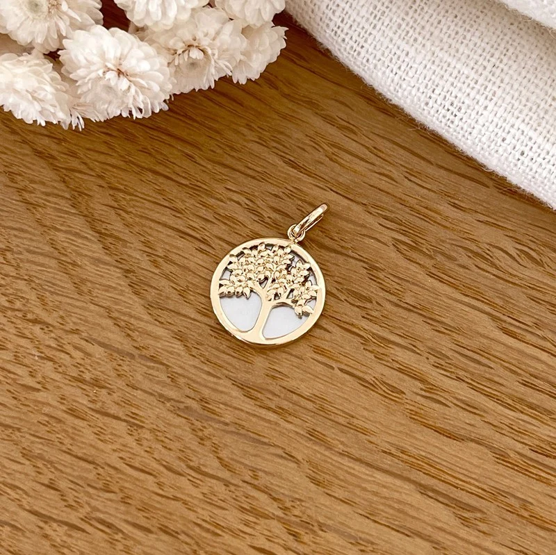 Pendentif "Vitali" plaqué or