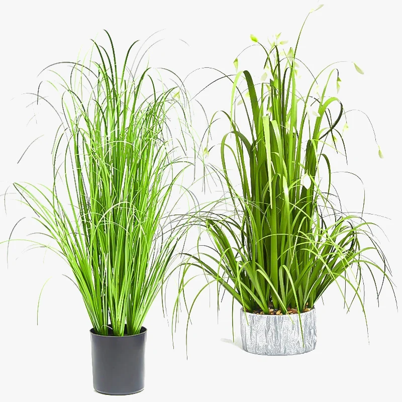 plante artificielle tropicale en pot pour décoration intérieure et festive