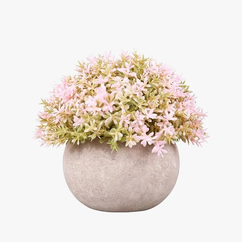 plantes vertes artificielles en pot pour décoration intérieure et extérieure