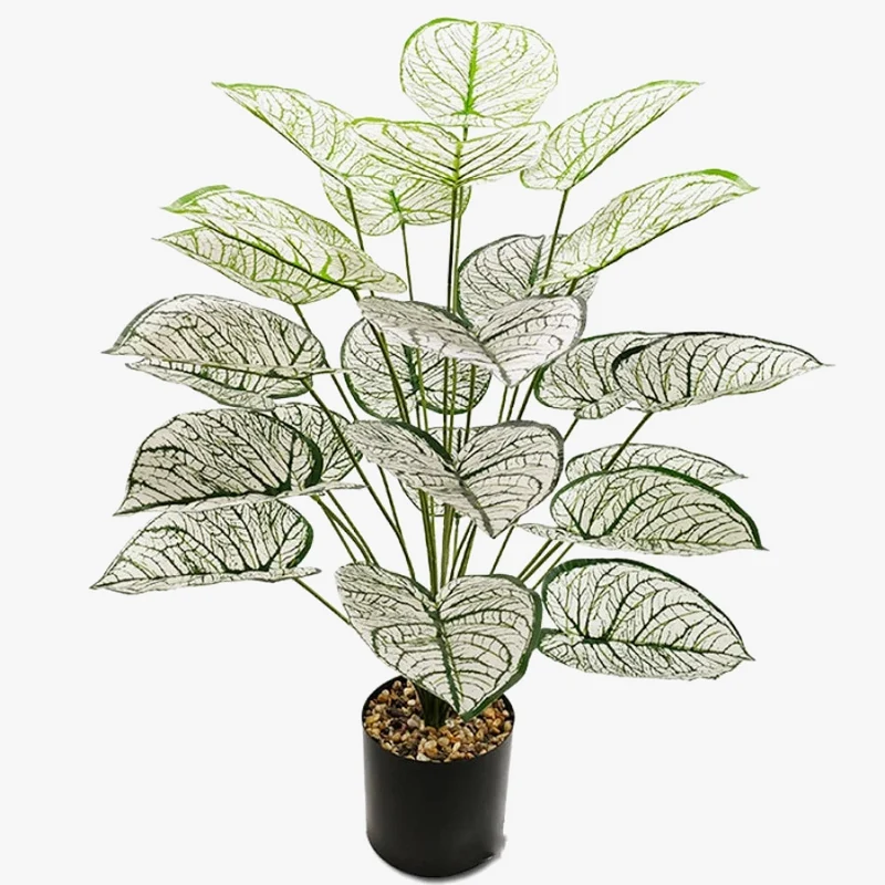 plantes artificielles en pot pour décoration intérieure et extérieure