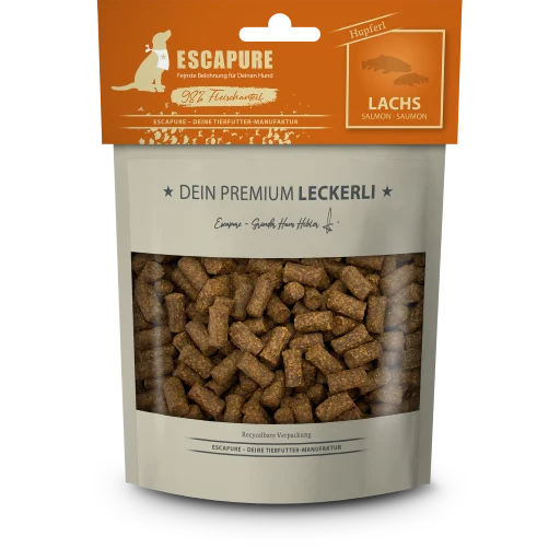 Friandises de saumon pour chien