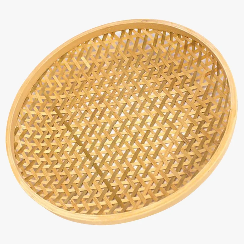 corbeille à pain en bambou pour collations et fruits