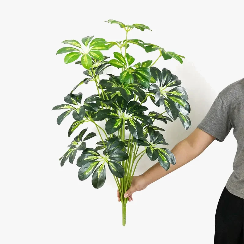 plantes tropicales artificielles feuillage pour décoration intérieure et extérieure