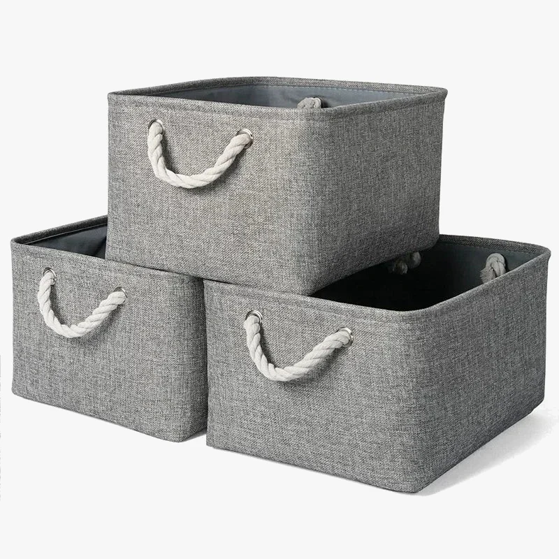 panier de rangement pliable pour vêtements et jouets