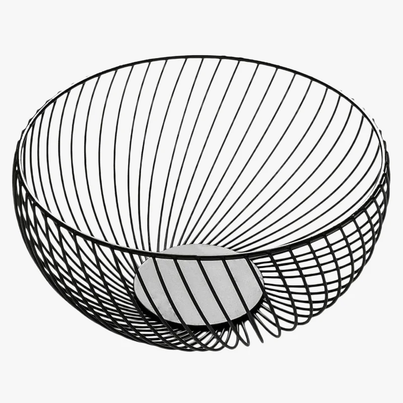 panier en fil de fer pour fruits et rangement polyvalent