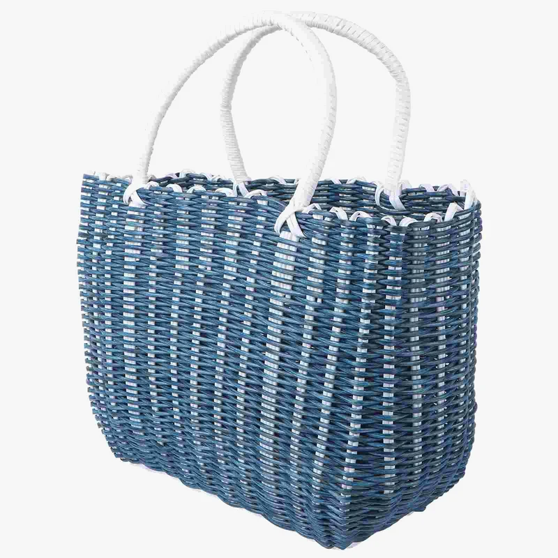 panier fourre-tout en paille pour courses et pique-nique