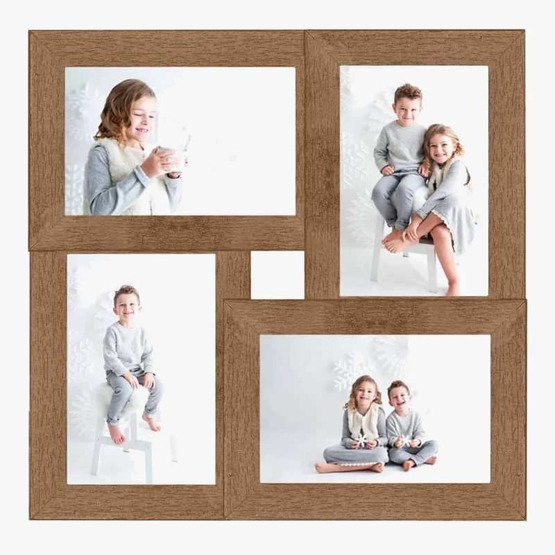 cadre photo carré pour collage familial et décoration