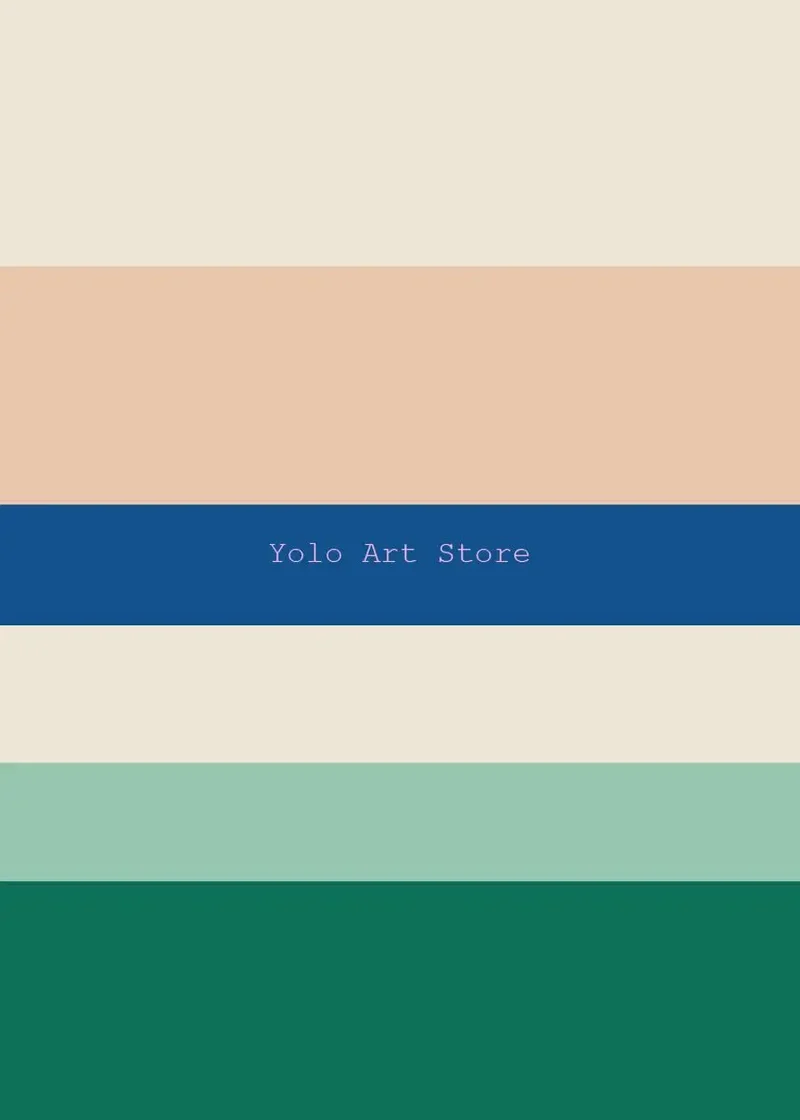 art mural abstrait et coloré inspiré de mark rothko