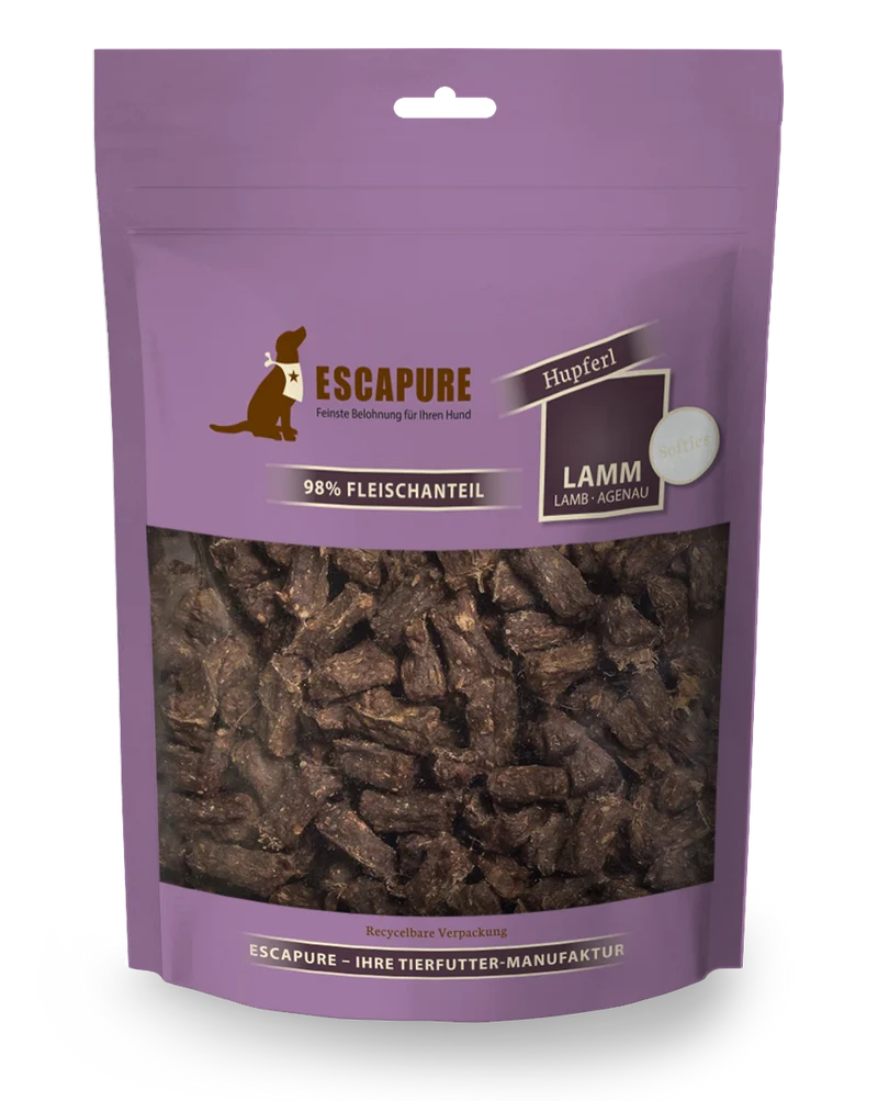 Friandises tendres pour chien à l'agneau