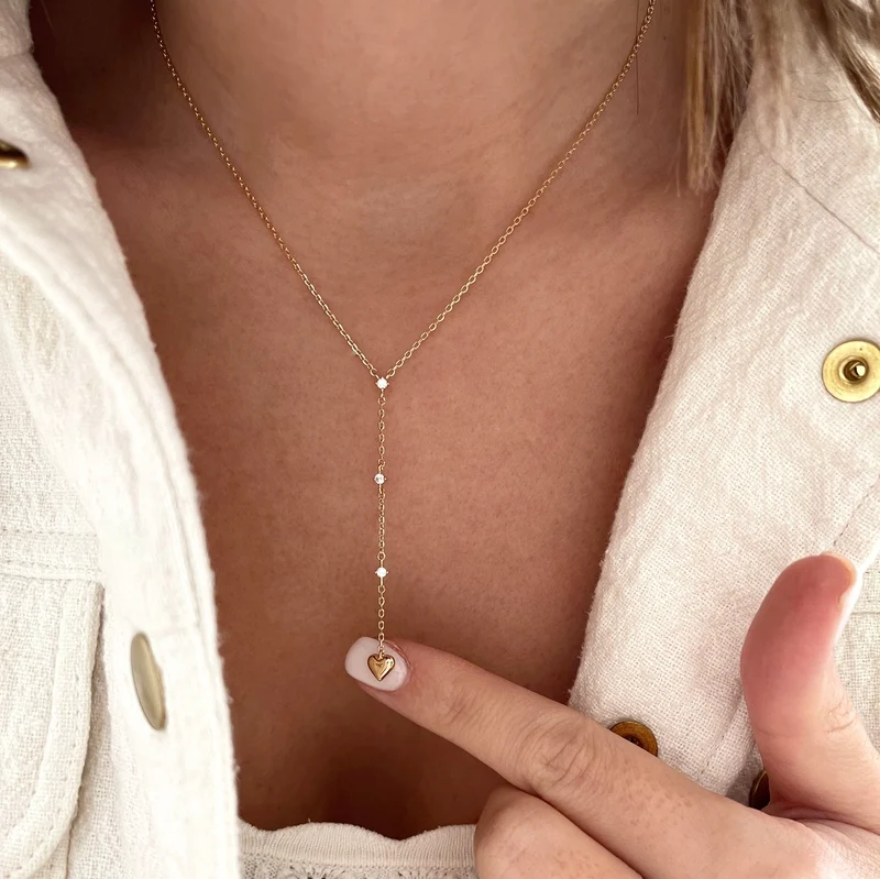 Collier "Gatien" plaqué or