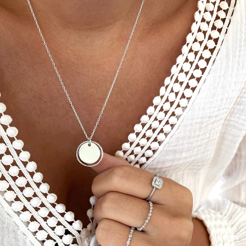 Collier "Capri" argent