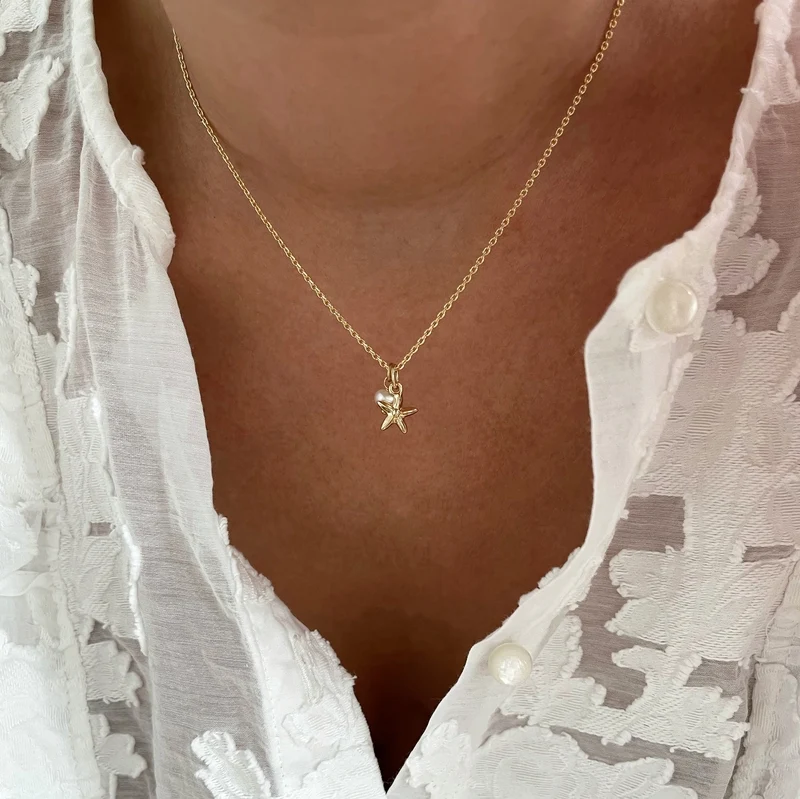 Collier "Sanjay" plaqué or