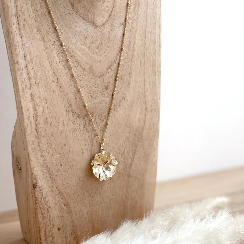 Collier "Harumi" plaqué or