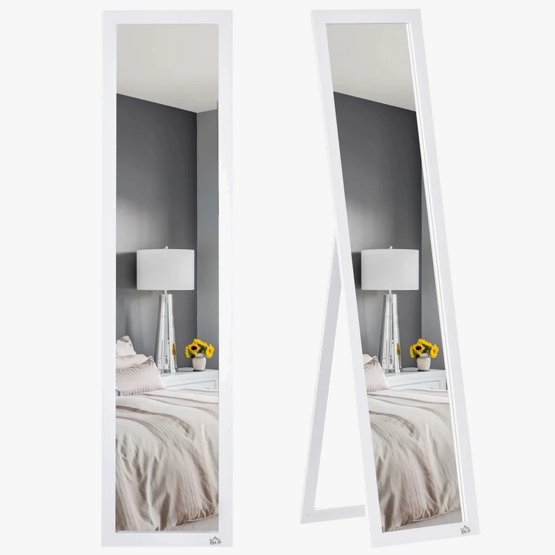 miroir sur pied moderne à double utilisation intégrale