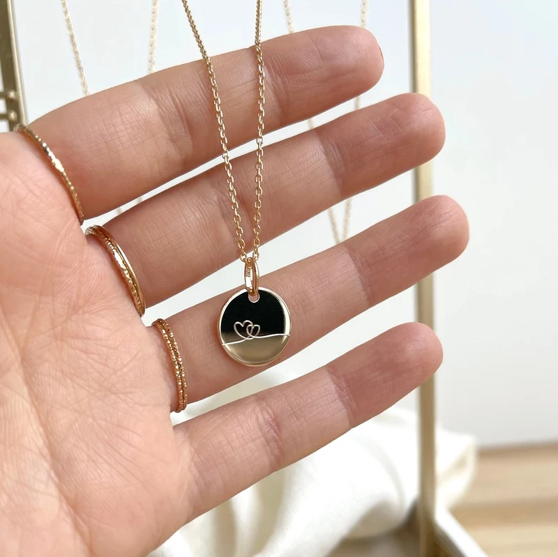 Collier "Aimée" plaqué or