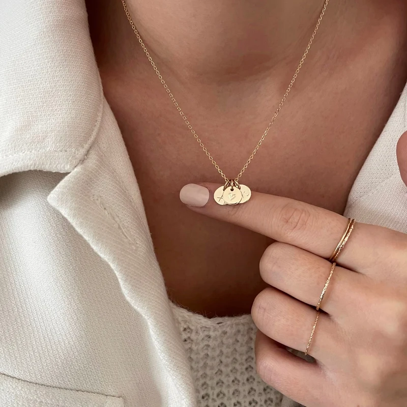 Collier "Esmée" plaqué or