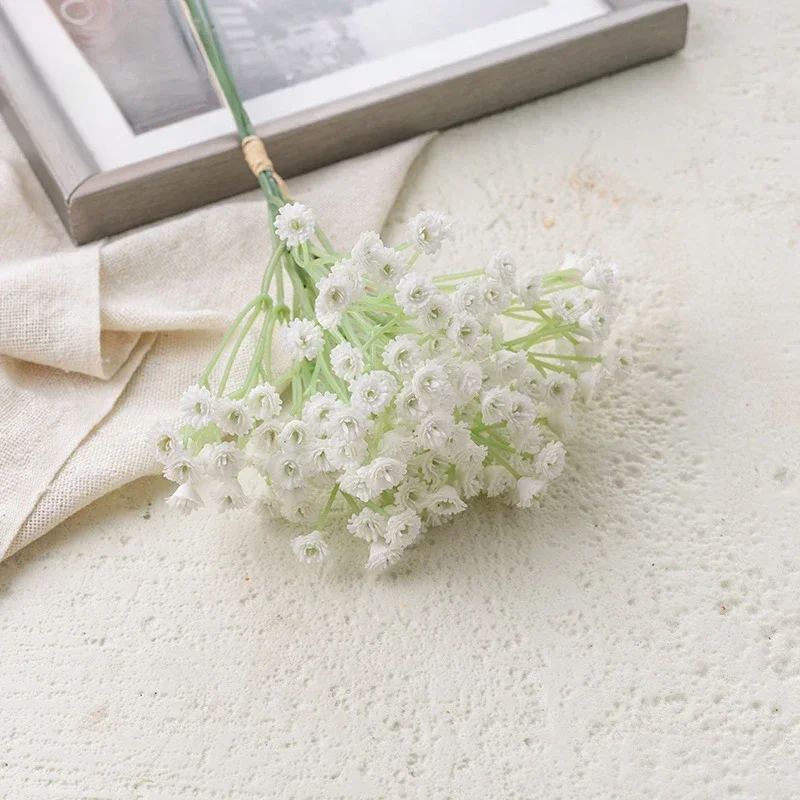 bouquet de gypsophiles artificielles pour décoration de mariage